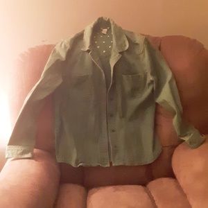 Forever 21 Khaki Green Jean jacket